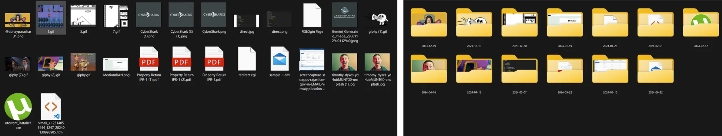 Before vs After Automation Script Run — Screenshots By Author