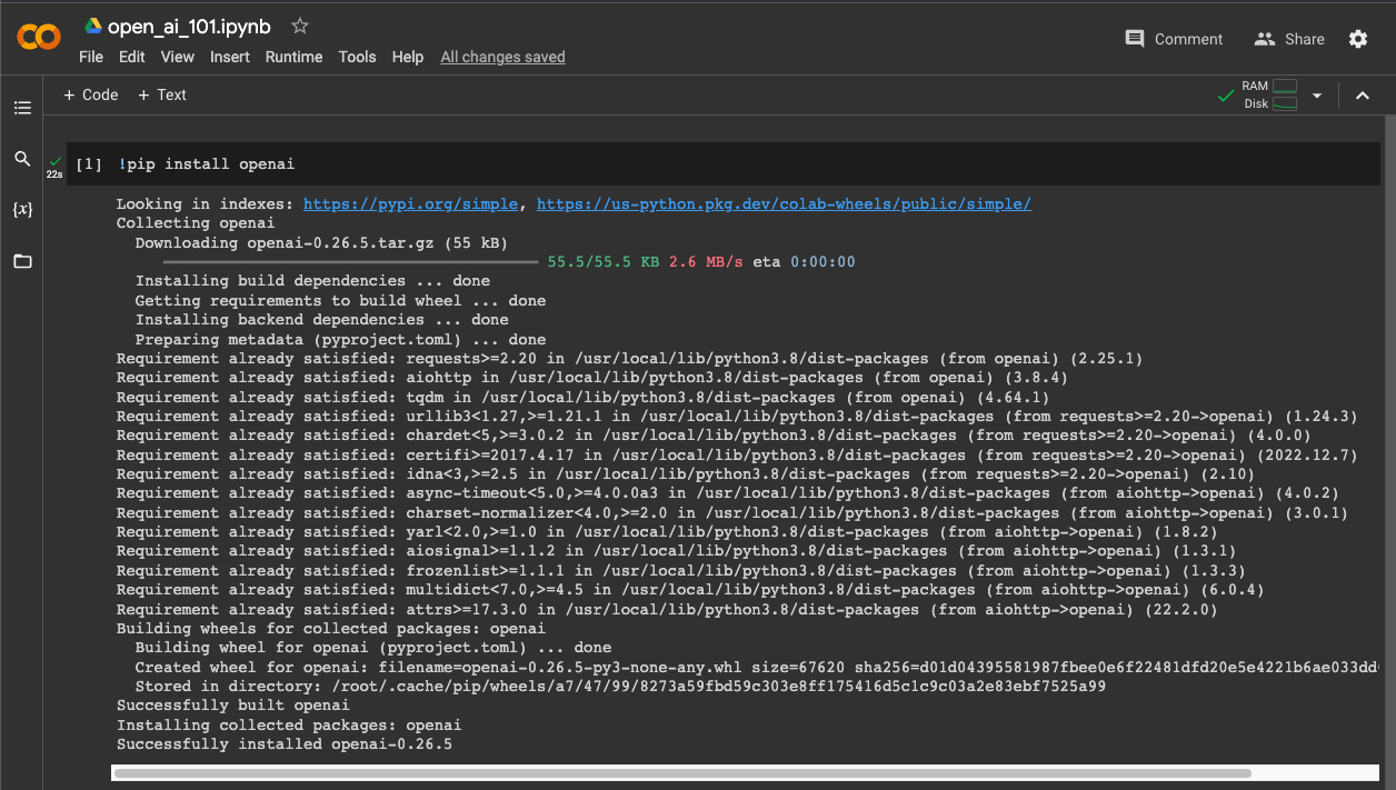 用Colab尝试各种Python代码