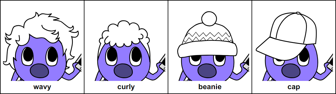 Hair/Hat Attribute