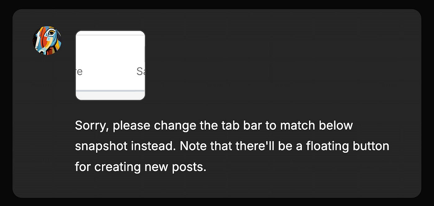 A follow-up prompt for revision